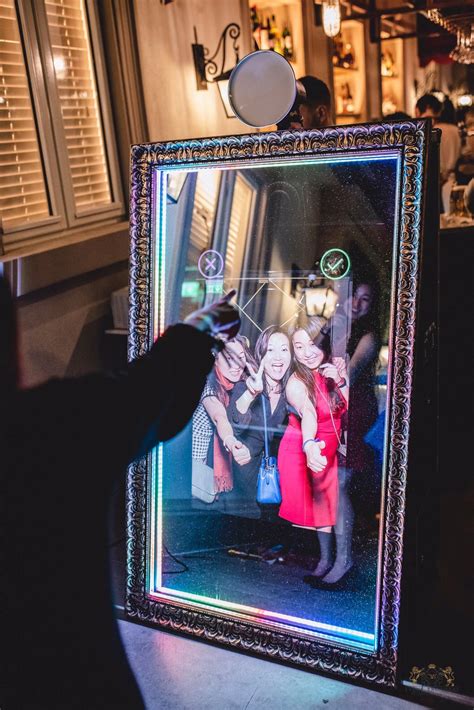 Experience the Magic of Green Screen Technology with a Mirror Photo Booth
